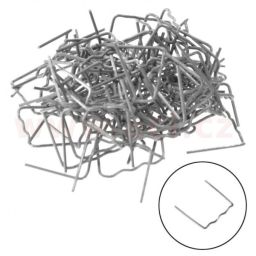 Sponky na svařování plastu typ vlna 0.8mm, 100 ks