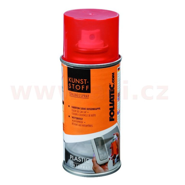 FOLIATEC transparentní lak na tónování světlometů 150 ml (červený)