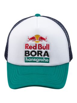 Síťovaná šiltovka RED BULL BORA (bílá,černá,zelená)