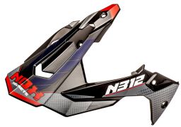 šilt pre prilby N312 VAPOR, NOX (čierna, modrá, červená)