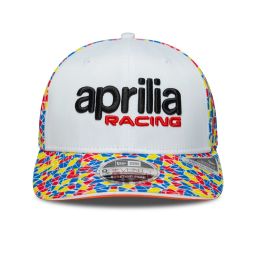 šiltovka APRILIA RACING BARCELONA (biela, viac bar.)