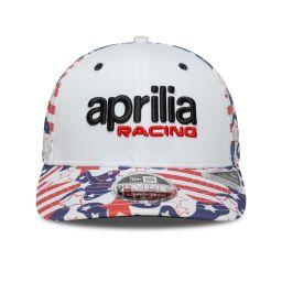 šiltovka APRILIA RACING USA (bílá,modrá,červená)