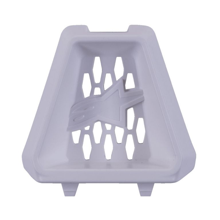 Bradová ventilácia pre prilby S-M3, ALPINESTARS, detská (biela)