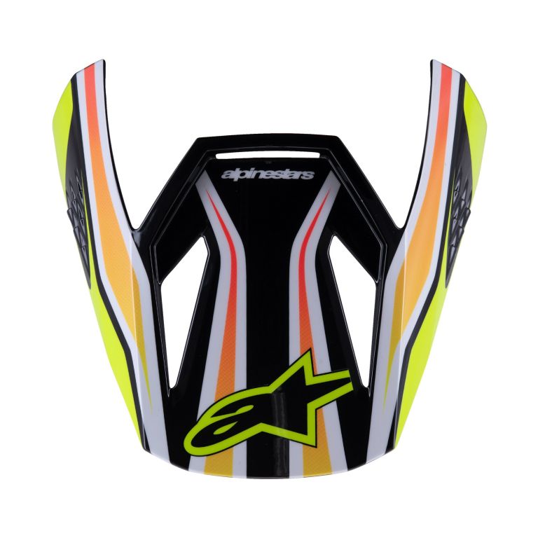 šilt pre prilby S-M3 WURX, ALPINESTARS, detská (modrá/červená/bílá)