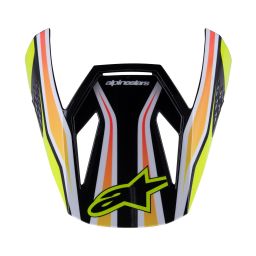 šilt pre prilby S-M3 WURX, ALPINESTARS (modrá/červená/bílá)
