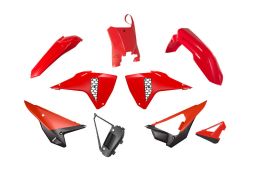 Kompletné sada plastov 5 dielov HONDA, RTECH (červená)