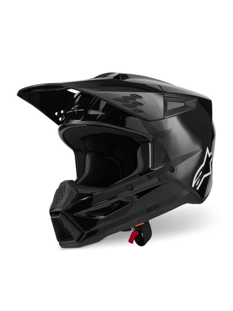 Prilba S-M3 SOLID, ALPINESTARS (čierna) 2026