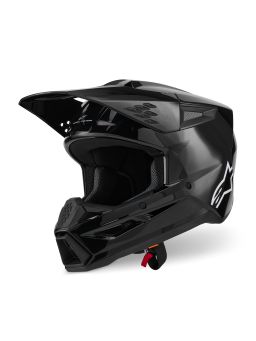 Prilba S-M3 SOLID, ALPINESTARS (čierna) 2026