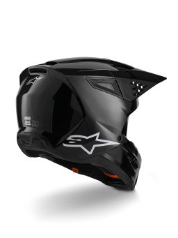 Prilba S-M3 SOLID, ALPINESTARS (čierna) 2026