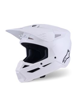 Prilba S-M3 SOLID, ALPINESTARS (biela) 2026