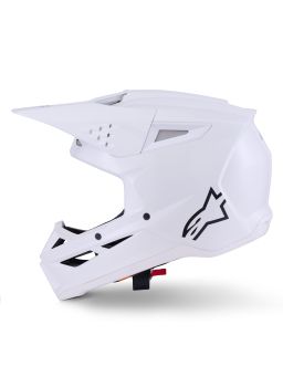 Prilba S-M3 SOLID, ALPINESTARS (biela) 2026