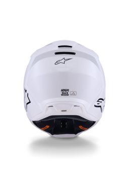 Prilba S-M3 SOLID, ALPINESTARS (biela) 2026