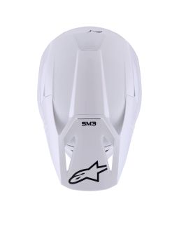 Prilba S-M3 SOLID, ALPINESTARS (biela) 2026