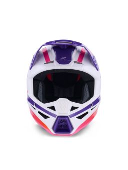 Prilba S-M3 HEAT, ALPINESTARS (bílá/fialová/růžová) 2026