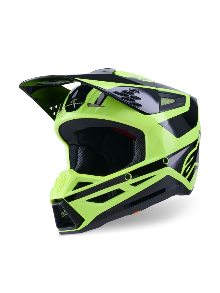 Prilba S-M3 HEAT, ALPINESTARS (žltá fluo/černá) 2026