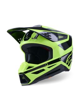 Prilba S-M3 HEAT, ALPINESTARS (žltá fluo/černá) 2026