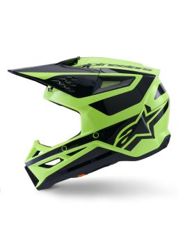 Prilba S-M3 HEAT, ALPINESTARS (žltá fluo/černá) 2026