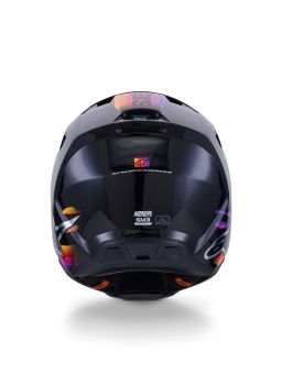 Prilba S-M3 FORCE, ALPINESTARS (černá/žlutá/červená/bílá) 2026