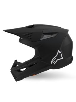 Prilba S-M3 SOLID, ALPINESTARS (čierna matná) 2026