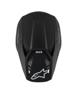 Prilba S-M3 SOLID, ALPINESTARS (čierna matná) 2026