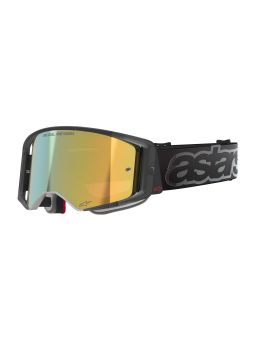 Okuliare SUPERTECH VISION VISTA, ALPINESTARS (čierna, zrkadlové zlaté plexi) 2026