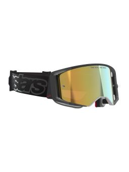 Okuliare SUPERTECH VISION VISTA, ALPINESTARS (čierna, zrkadlové zlaté plexi) 2026