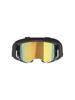 Okuliare SUPERTECH VISION VISTA, ALPINESTARS (čierna, zrkadlové zlaté plexi) 2026