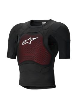 Chránič tela BIONIC PLASMA LT krátky rukáv, ALPINESTARS (černá/červená/bílá) 2026