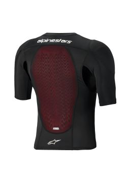 Chránič tela BIONIC PLASMA LT krátky rukáv, ALPINESTARS (černá/červená/bílá) 2026