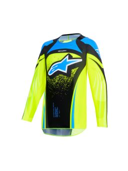 Dres TECHSTAR NOMUR YOUTH, ALPINESTARS, detské (tmavo modrá/žlutá fluo/modrá) 2026