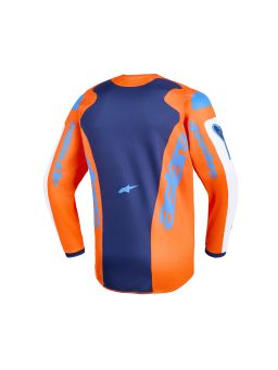 Dres FLUID GRID YOUTH, ALPINESTARS, dětské (oranžová/modrá/bílá) 2026