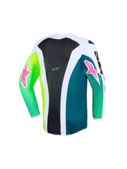 Dres FLUID PORTL YOUTH, ALPINESTARS, dětské (zelená/bílá/černá) 2026