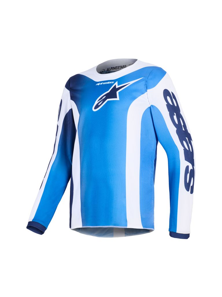 Dres FLUID PORTL YOUTH, ALPINESTARS, dětské (modrá/bílá) 2026