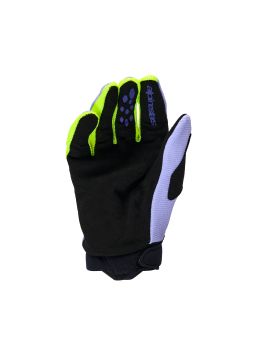 Rukavice FULL BORE V2 YOUTH/KIDS, ALPINESTARS, dětské (fialová/žlutá fluo) 2026