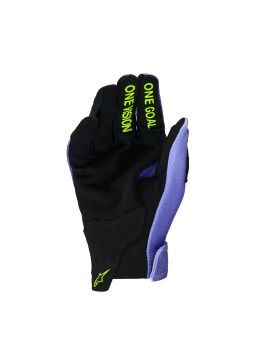Rukavice RADAR YOUTH, ALPINESTARS, dětské (fialová/žlutá fluo) 2026