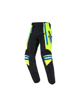Nohavice RACER NOMUR KIDS, ALPINESTARS, detské (tmavo modrá/žlutá fluo/černá) 2026