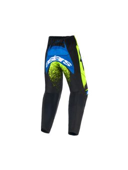 Nohavice RACER NOMUR KIDS, ALPINESTARS, detské (tmavo modrá/žlutá fluo/černá) 2026