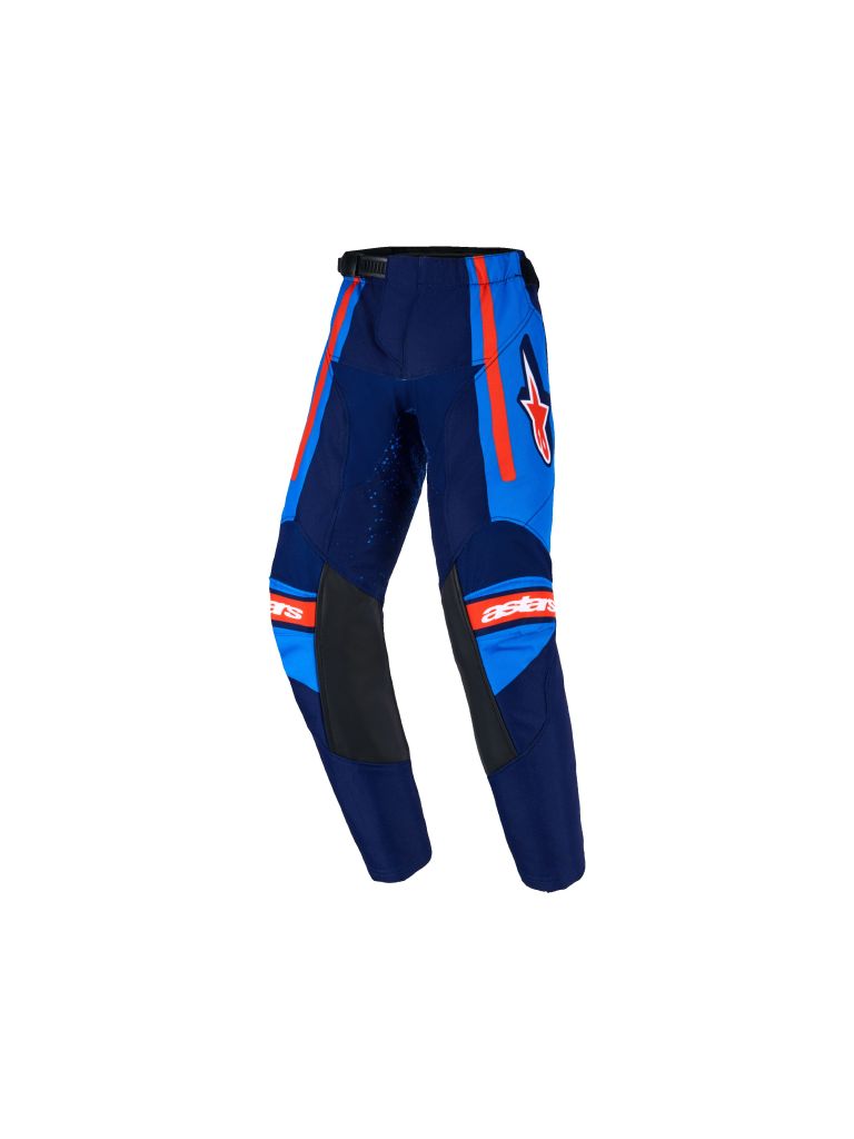 Nohavice RACER NOMUR KIDS, ALPINESTARS, detské (tmavo modrá/oranžová/černá) 2026