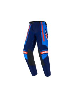 Nohavice RACER NOMUR KIDS, ALPINESTARS, detské (tmavo modrá/oranžová/černá) 2026