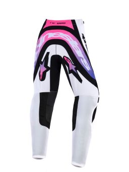 Nohavice SUPERTECH VISTA YOUTH, ALPINESTARS, detské (bílá/fialová/černá) 2026
