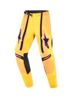 Nohavice TECHSTAR NOMUR YOUTH, ALPINESTARS, detské (oranžová/žlutá/růžová) 2026
