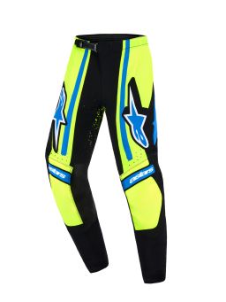 Nohavice TECHSTAR NOMUR YOUTH, ALPINESTARS, detské (tmavo modrá/žlutá fluo/modrá) 2026
