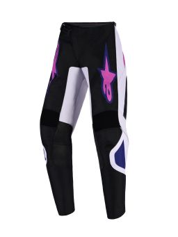 Nohavice FLUID GRID YOUTH, ALPINESTARS, detské (černá/světle šedá/fialová) 2026