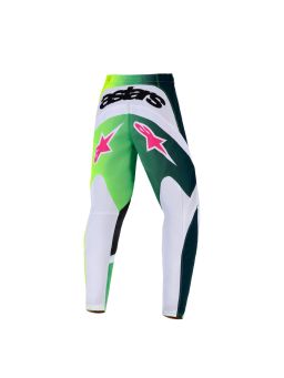 Nohavice FLUID PORTL YOUTH, ALPINESTARS, detské (zelená/bílá/černá) 2026