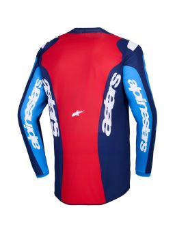 Dres FLUID GRID, ALPINESTARS (modrá/červená) 2026