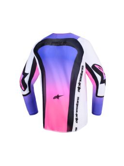 Dres SUPERTECH VISTA YOUTH, ALPINESTARS, dětské (bílá/fialová/černá) 2026