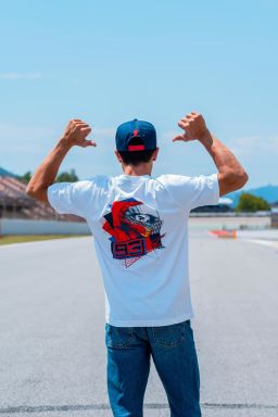 Triko Marc Marquez 93 - RED BULL (biela)