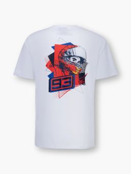Triko Marc Marquez 93 - RED BULL (biela)