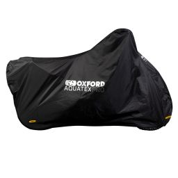 Plachta na motorku Aquatex pre, OXFORD (čierna)