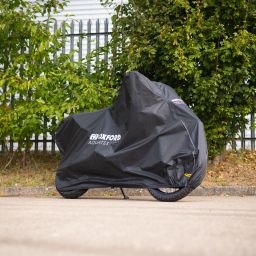 Plachta na motorku Aquatex pre, OXFORD (čierna)